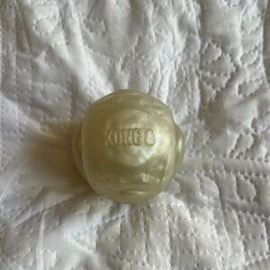(New) KONG Shimmering Cream Dog Toy